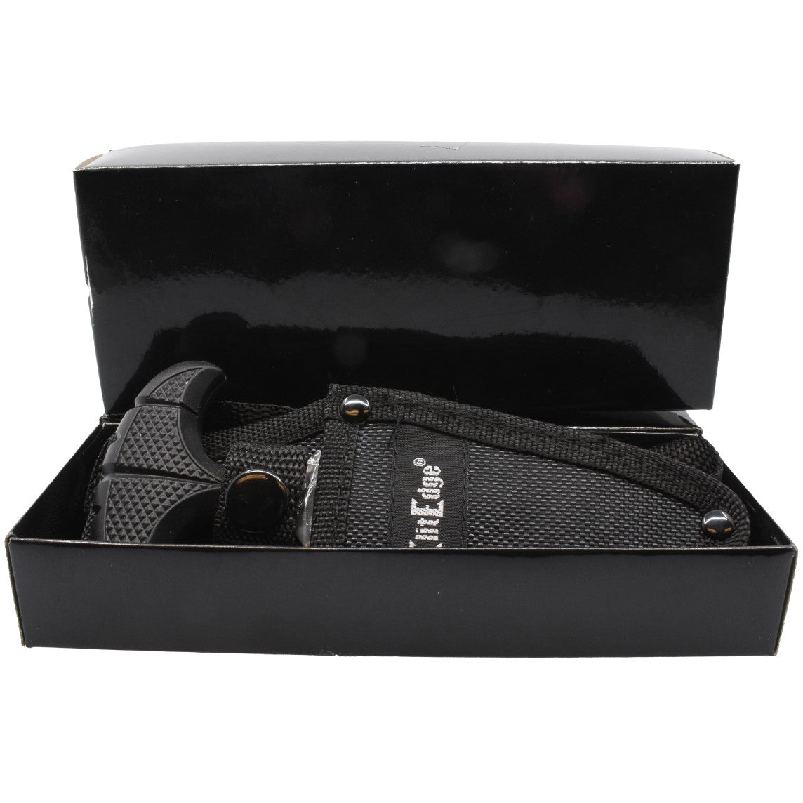 ElitEdge Steel Push Dagger Tactical Knife 3" w/ Nylon Sheath
