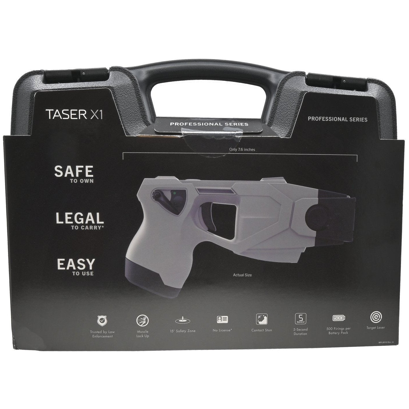 TASER X1 Reloadable Shooting Stun Gun w/ Targeting Laser