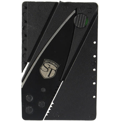 Locking Credit Card Stainless Steel Concealed Folding Pocket Knife 2.75"