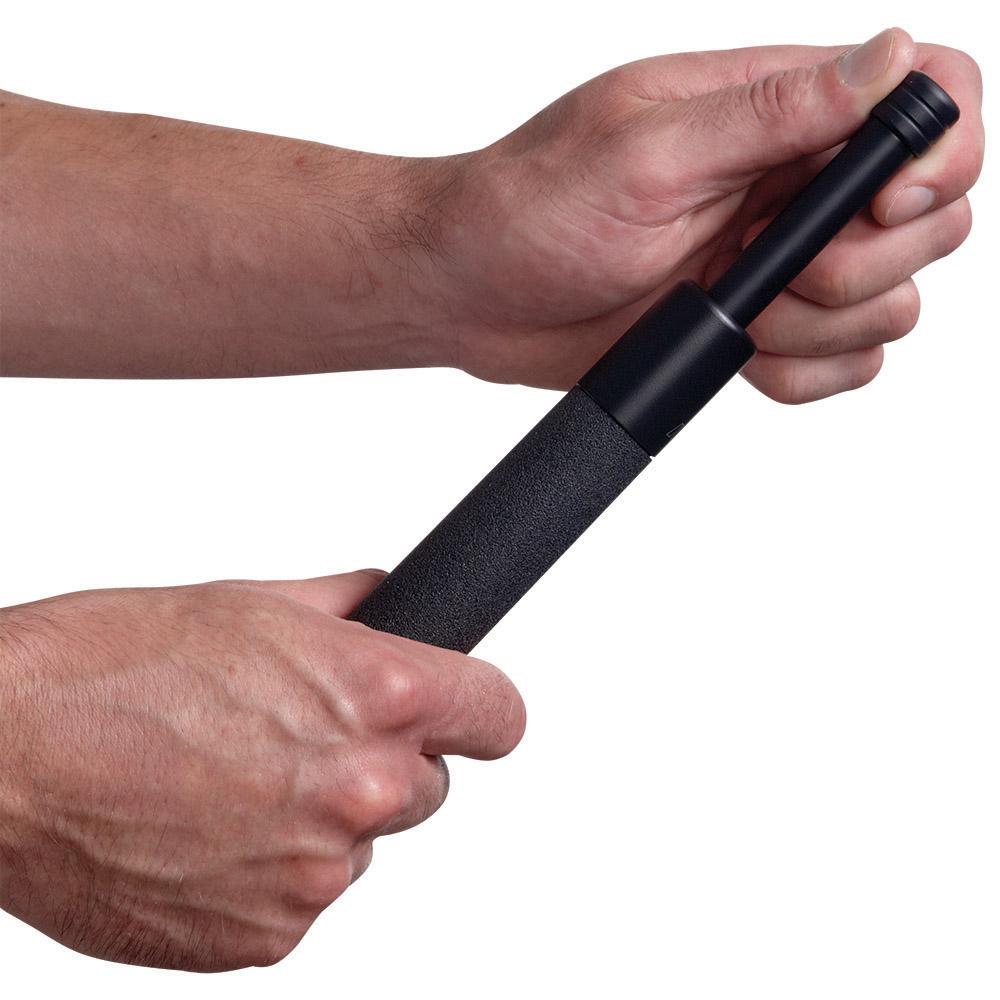 ASP Talon Infinity Black Chrome Foam Button Expandable Baton 24"