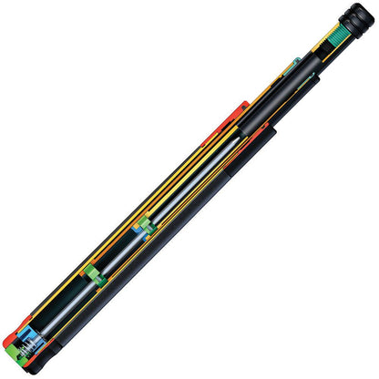 ASP Talon Infinity Black Chrome Foam Button Expandable Baton 24"
