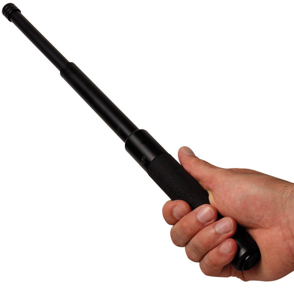 ASP Talon Infinity Black Chrome Foam Button Expandable Baton 24"