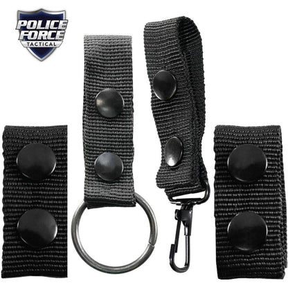 Police Force Tactical Adjustable Officer Duty Belt - Medium