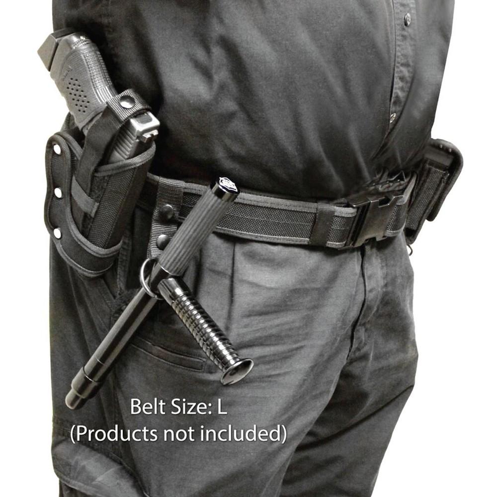 Police Force Tactical Adjustable Officer Duty Belt - Medium