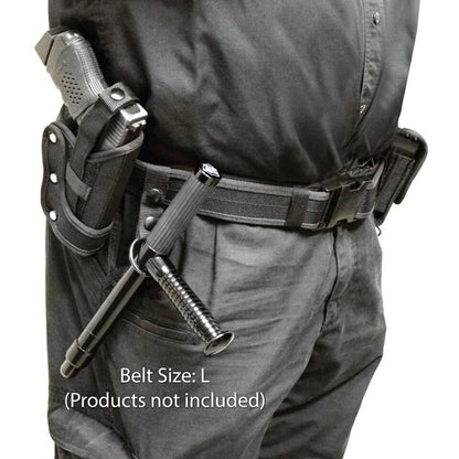 Police Force Tactical Adjustable Officer Duty Belt - Medium