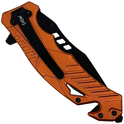ElitEdge E.M.T. Spring Assisted Stainless Steel Pocket Knife 3.5"