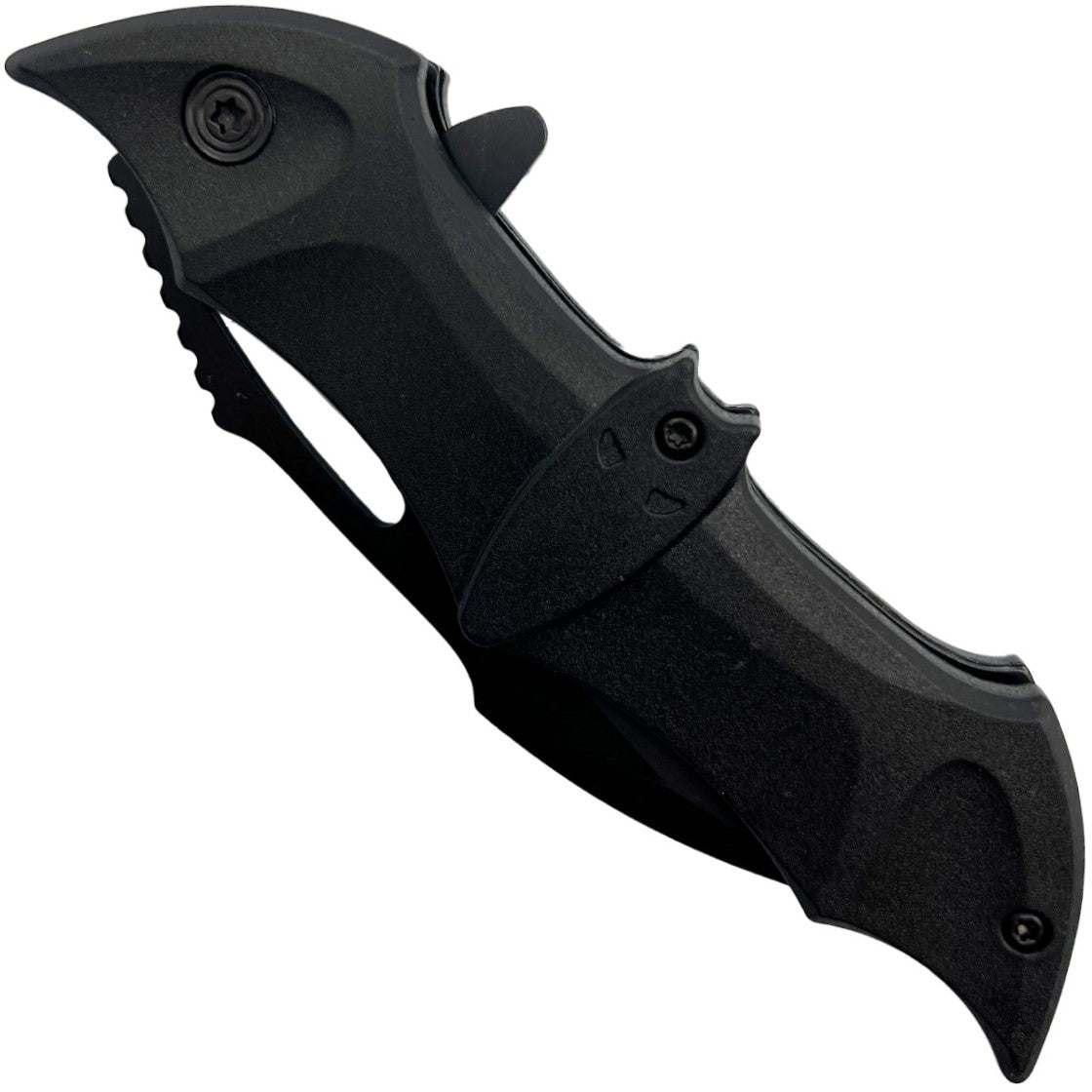 ElitEdge Bat Stainless Steel Folding Knife 3.75" w/ Pocket Clip
