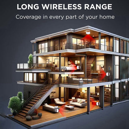 Bed Sensor Alarm for Elderly Dementia Patients - Wireless Fall Detection & Motion Sensor Alert System for Seniors