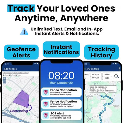 SecuLife GPS Tracker for Elderly with Fall Detection – Medical Alert System for Seniors with 24/7 Monitoring, Caregiver App, Lightweight, SOS Panic Button & Assistive Speakerphone for Personal Safety