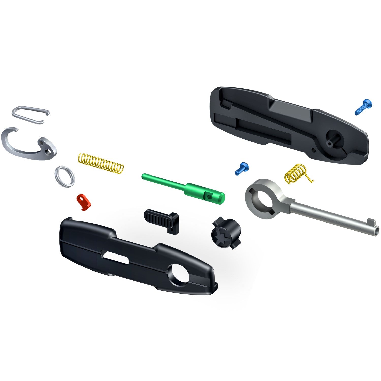 ASP AutoKey Folding Spare Handcuff Key