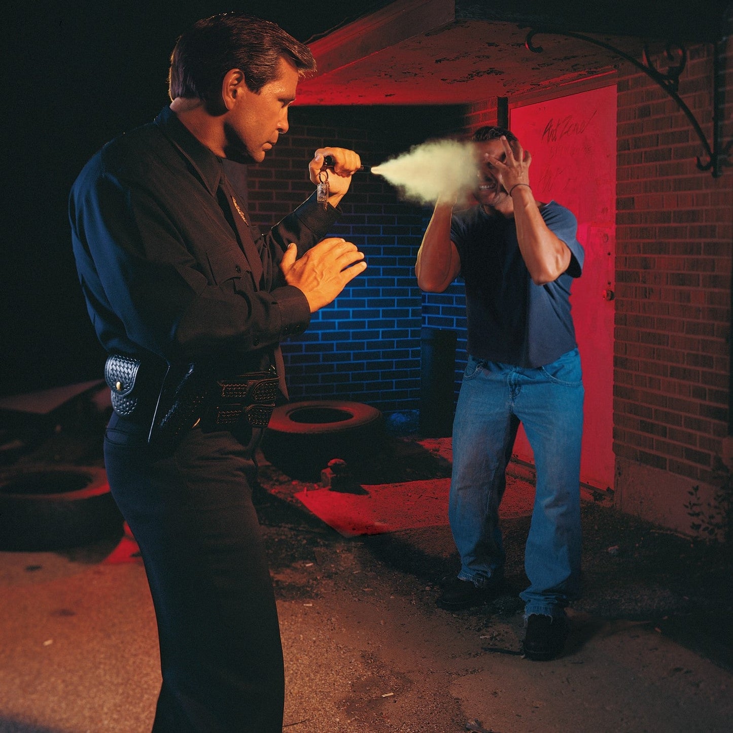 ASP Metro Defender D2 Keychain Pepper Spray Baton