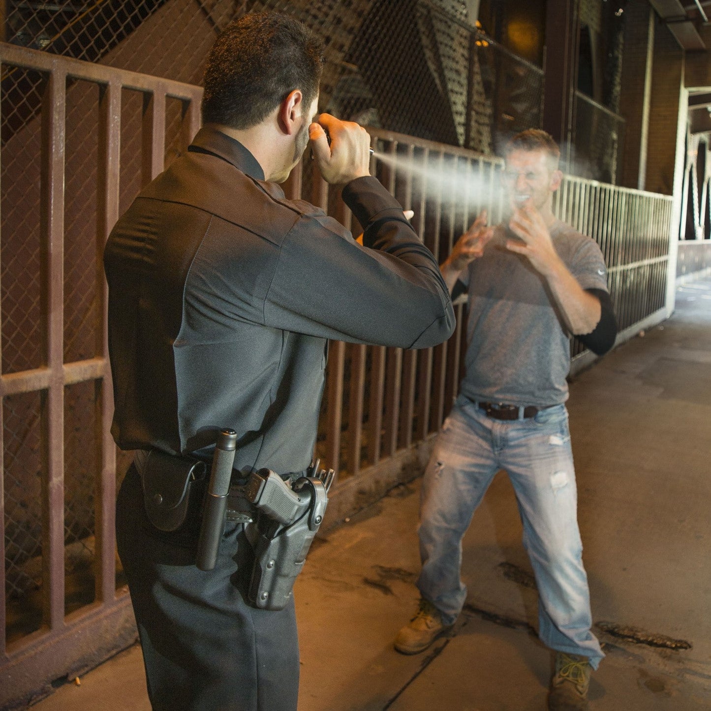 ASP Metro Defender D2 Keychain Pepper Spray Baton