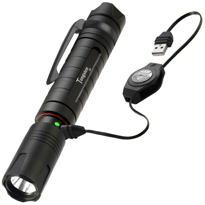 ASP Tungsten DF Rechargeable LED Flashlight 430 Lm