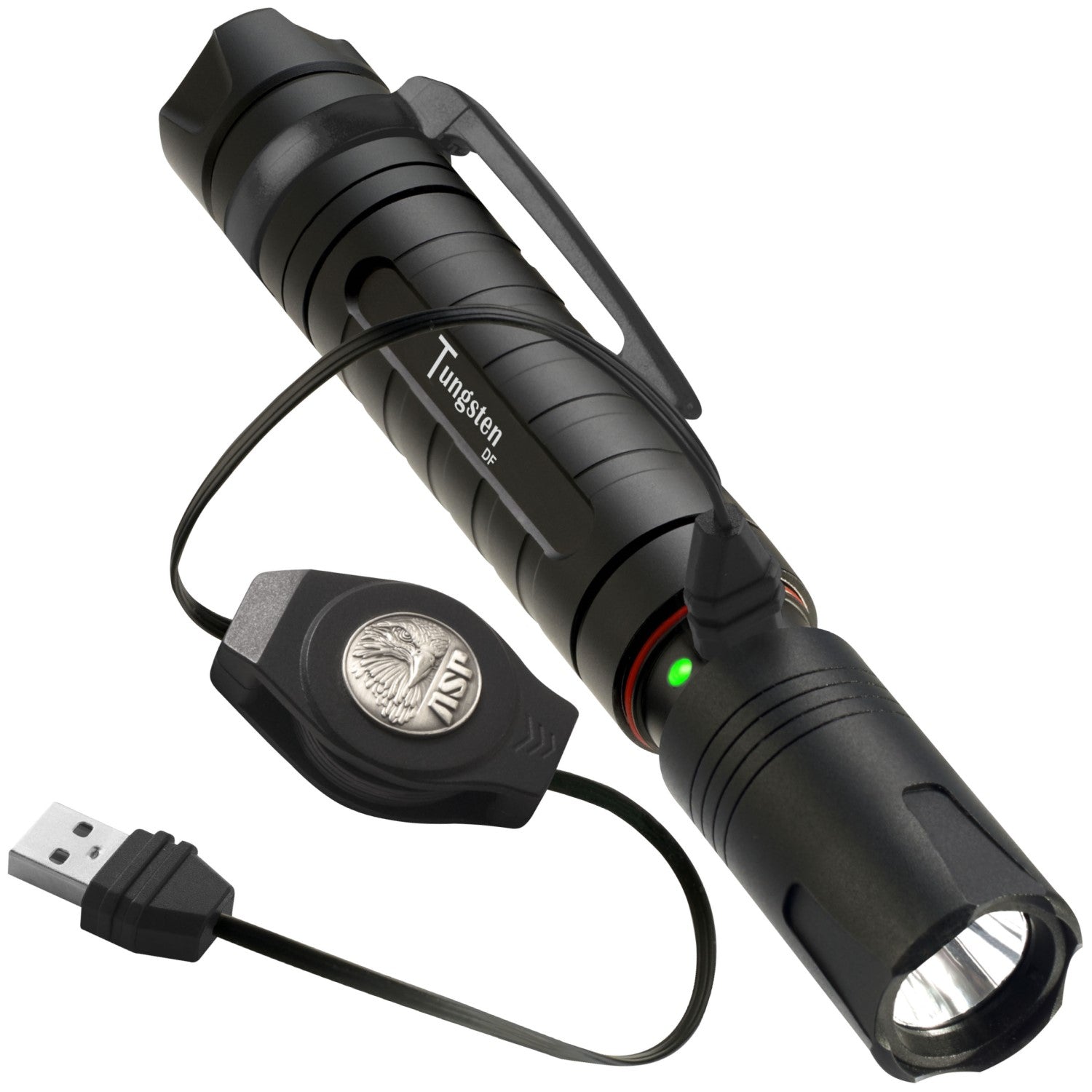 ASP Tungsten DF Rechargeable LED Flashlight 430 Lm