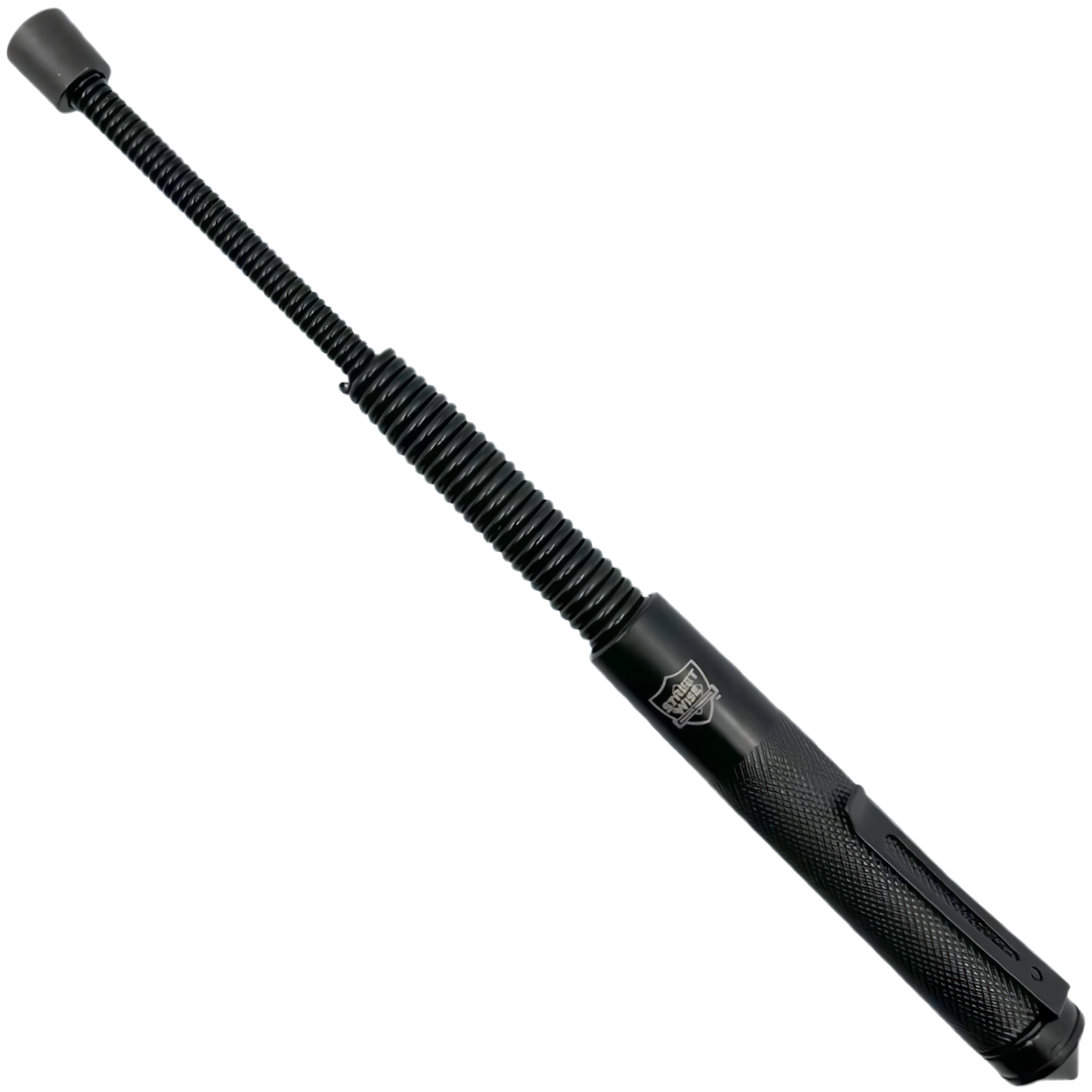 Streetwise Expandable Steel Spring Coil Glass Breaker Baton 12"