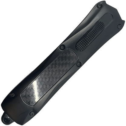Armed Force Tactical Automatic OTF Dagger Knife w/ Molle Holster 3.25"