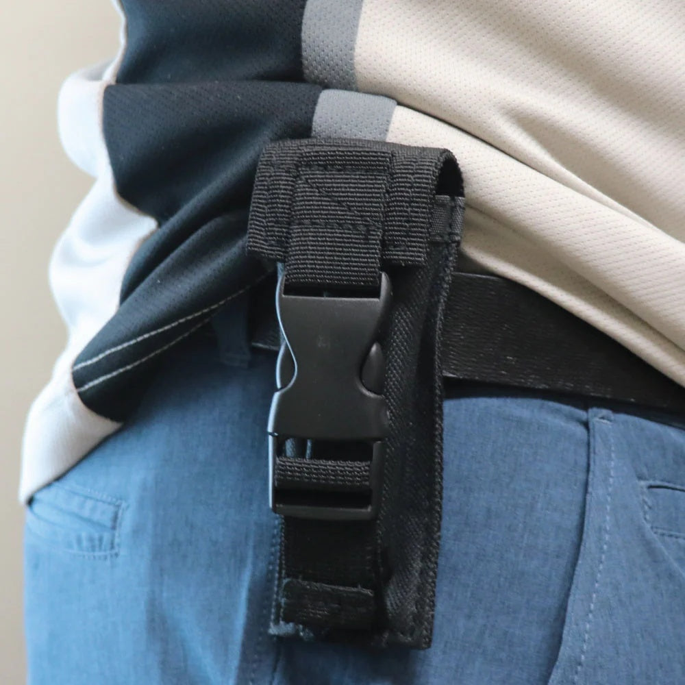 Armed Force Tactical Automatic OTF Pocket Knife w/ Molle Holster 3.5"