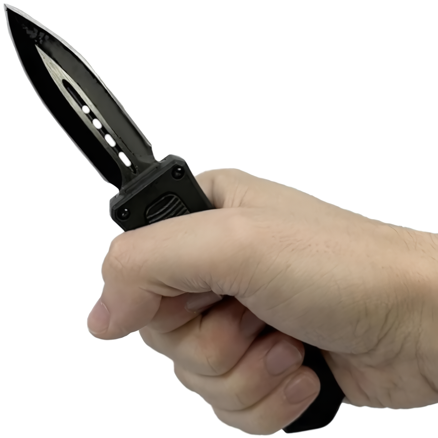 Armed Force Tactical Mini Automatic OTF Dagger Pocket Knife 3"