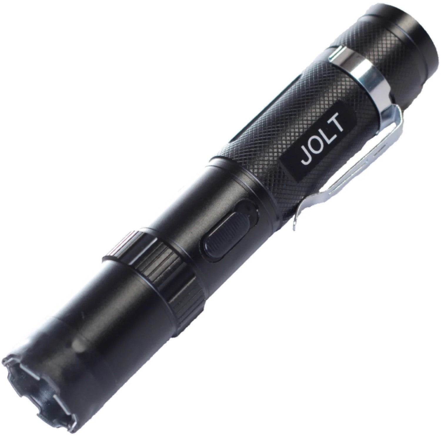 JOLT Police Tactical Rechargeable Stun Gun Flashlight 75M