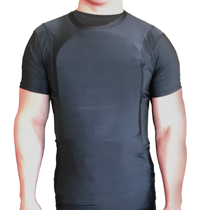 Streetwise Safe-T-Shirt Ballistic Plate Carrier w/ Holster L-3XL
