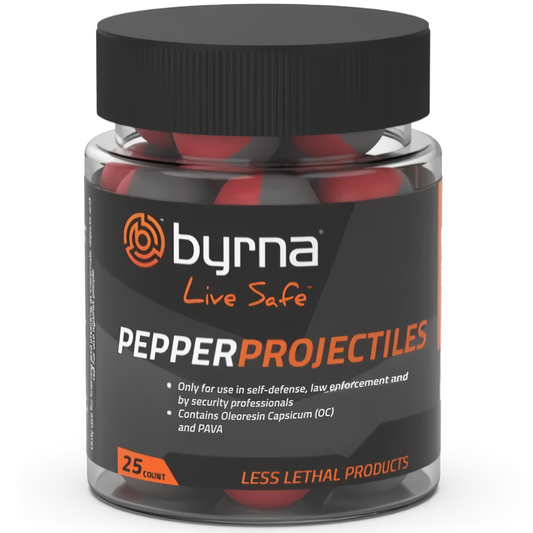 Byrna Non-Lethal Self-Defense Pepper Projectiles 25ct