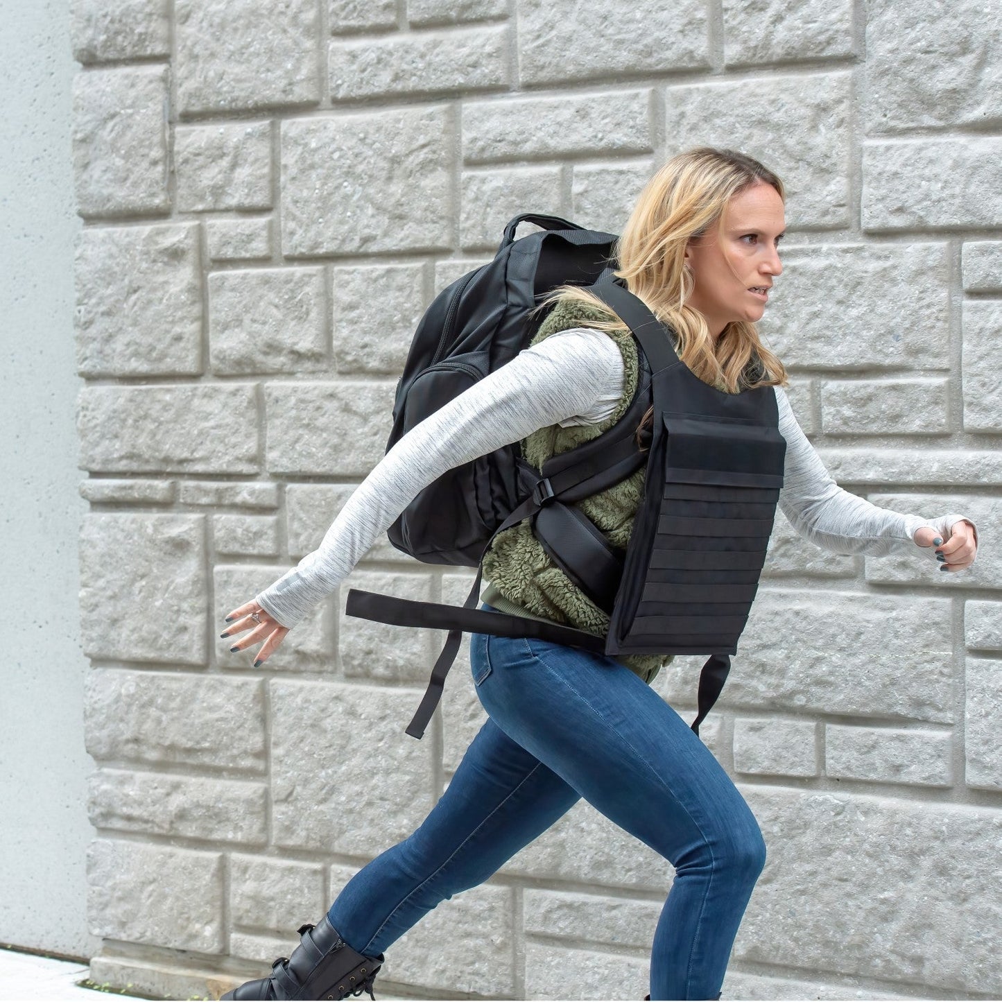 Bodyguard Switchblade Level III Bulletproof Backpack & Vest