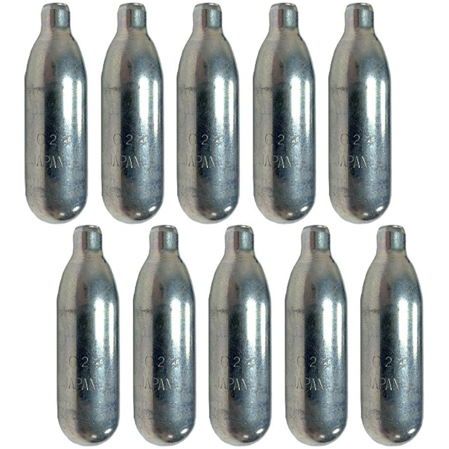 Byrna 8 Gram CO2 Cartridges & Oiler 10 Pack