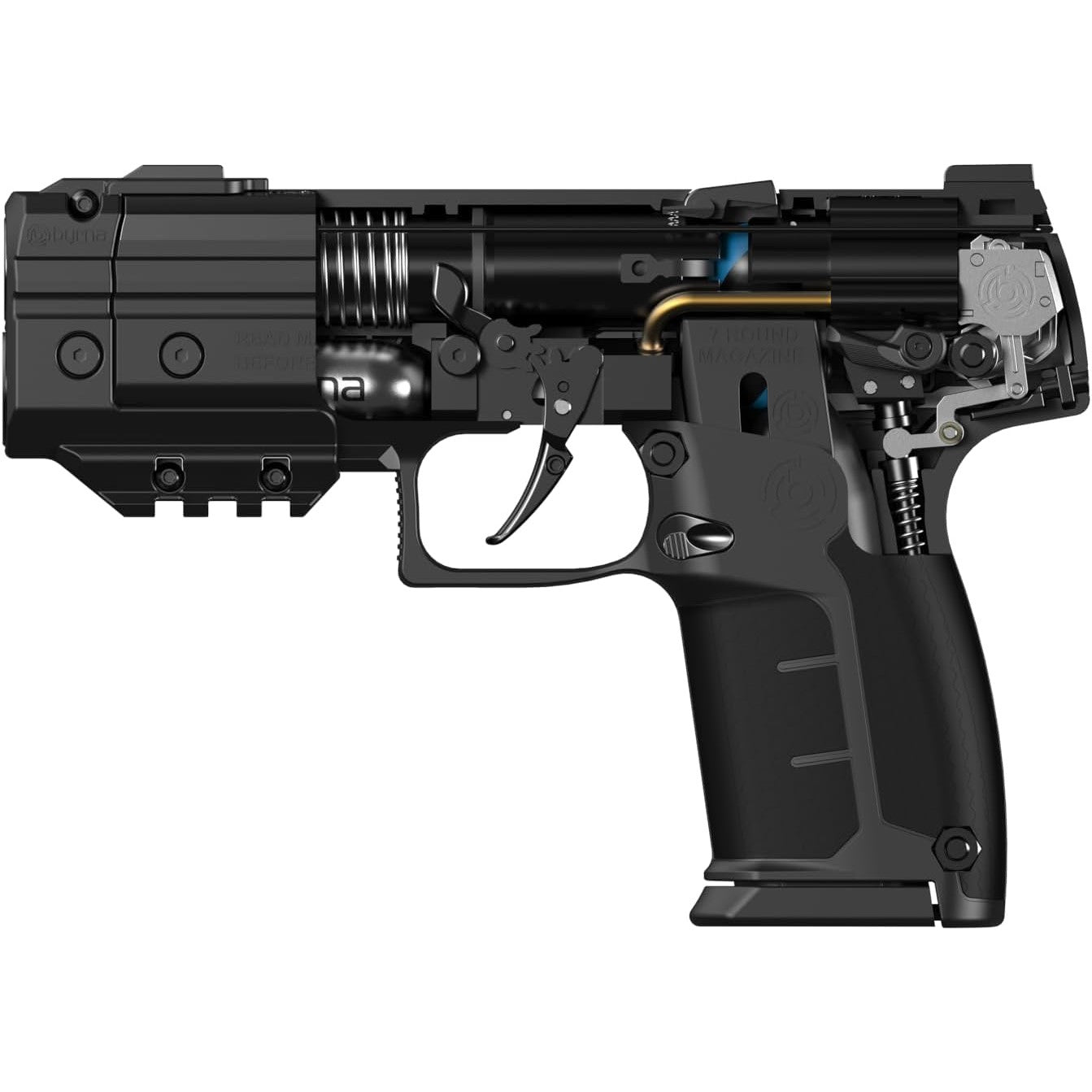 Byrna LE Kinetic Non-Lethal CA Legal Projectile Gun Bundle