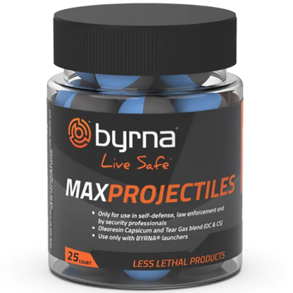 Byrna .68 Max Non-Lethal Self-Defense Pepper Projectiles 25ct