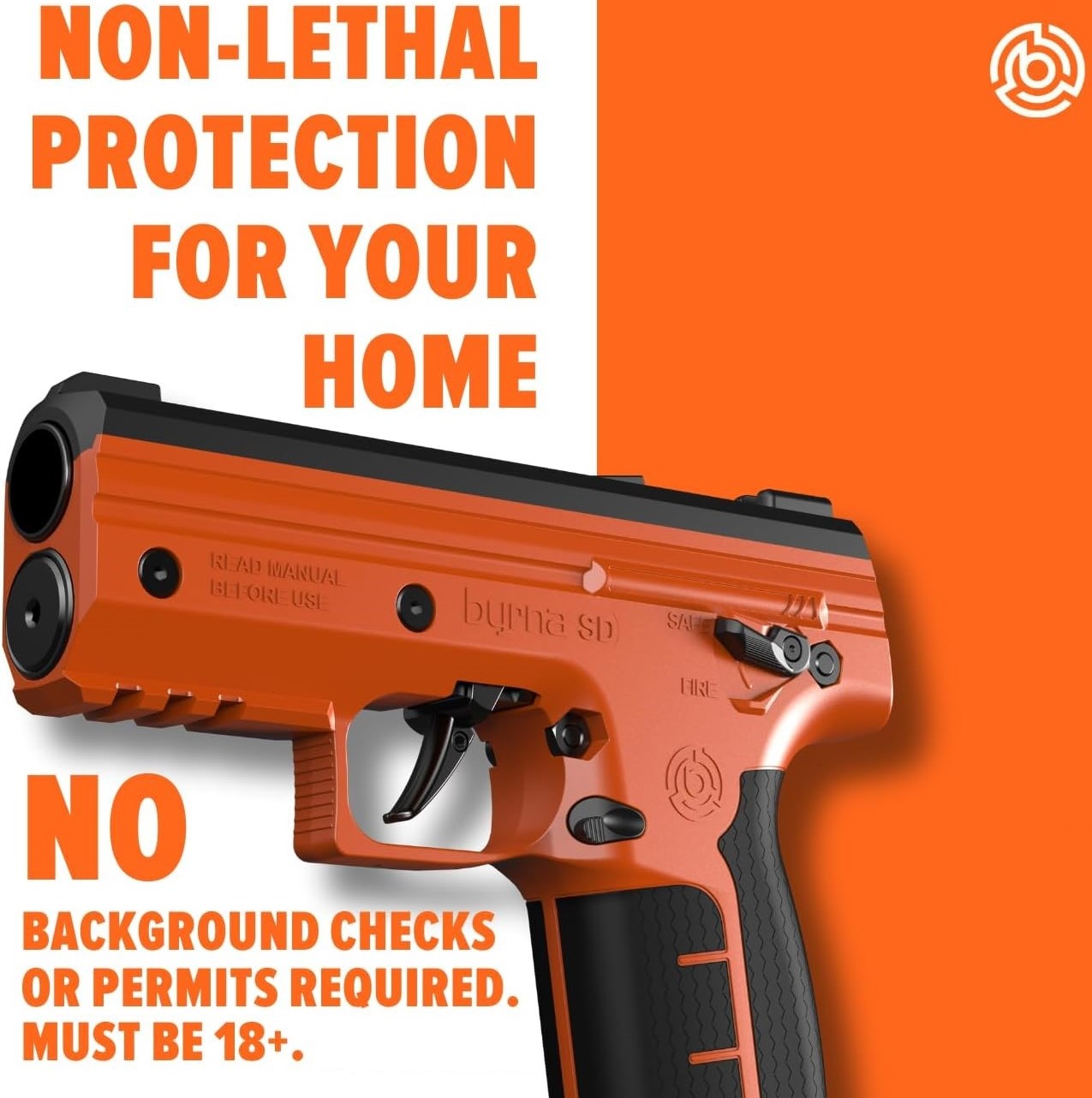 Byrna SD Pepper Non-Lethal Self-Defense Projectile Gun Bundle