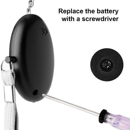 Crow Alert LED Personal Panic Alarm 130dB w/ Pull Pin Strap