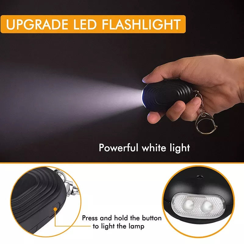 Crow Alert Personal Pull Pin Panic Alarm 130dB w/ LED Light