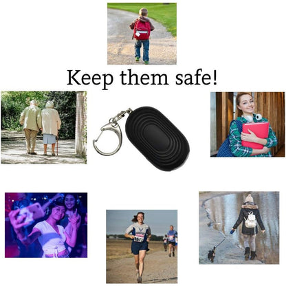 Crow Alert Personal Pull Pin Panic Alarm 130dB w/ LED Light