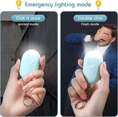 Crow Alert Rechargeable SOS LED Personal Panic Alarm 130dB