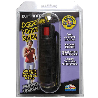 Eliminator 3-in-1 Hard Case Jogger Pepper Spray