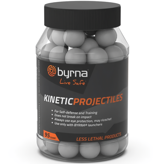 Byrna .68 Non-Lethal Self-Defense Kinetic Projectiles 95ct