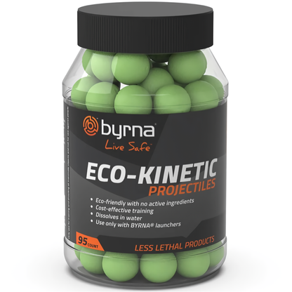 Byrna .68 Non-Lethal Self-Defense Eco-Kinetic Projectiles 95ct