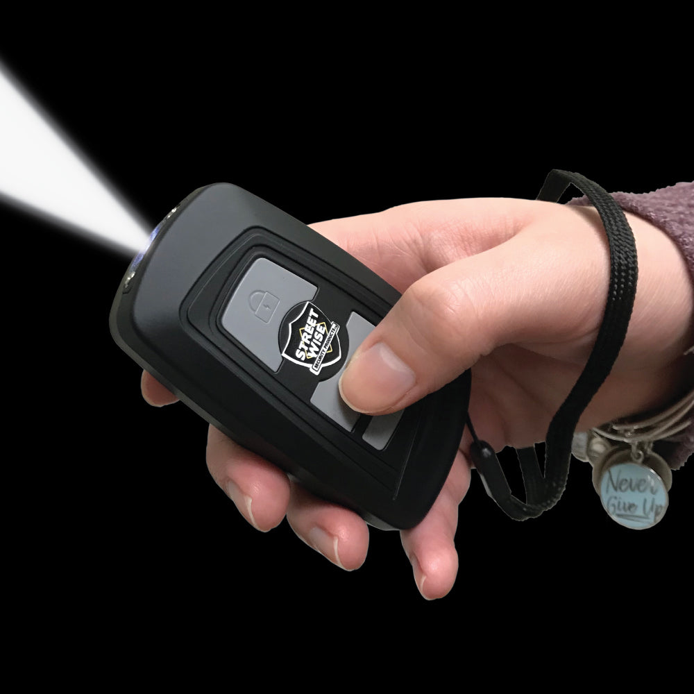 Streetwise Razor Fake Key Fob Mini Stun Gun Panic Alarm 23M