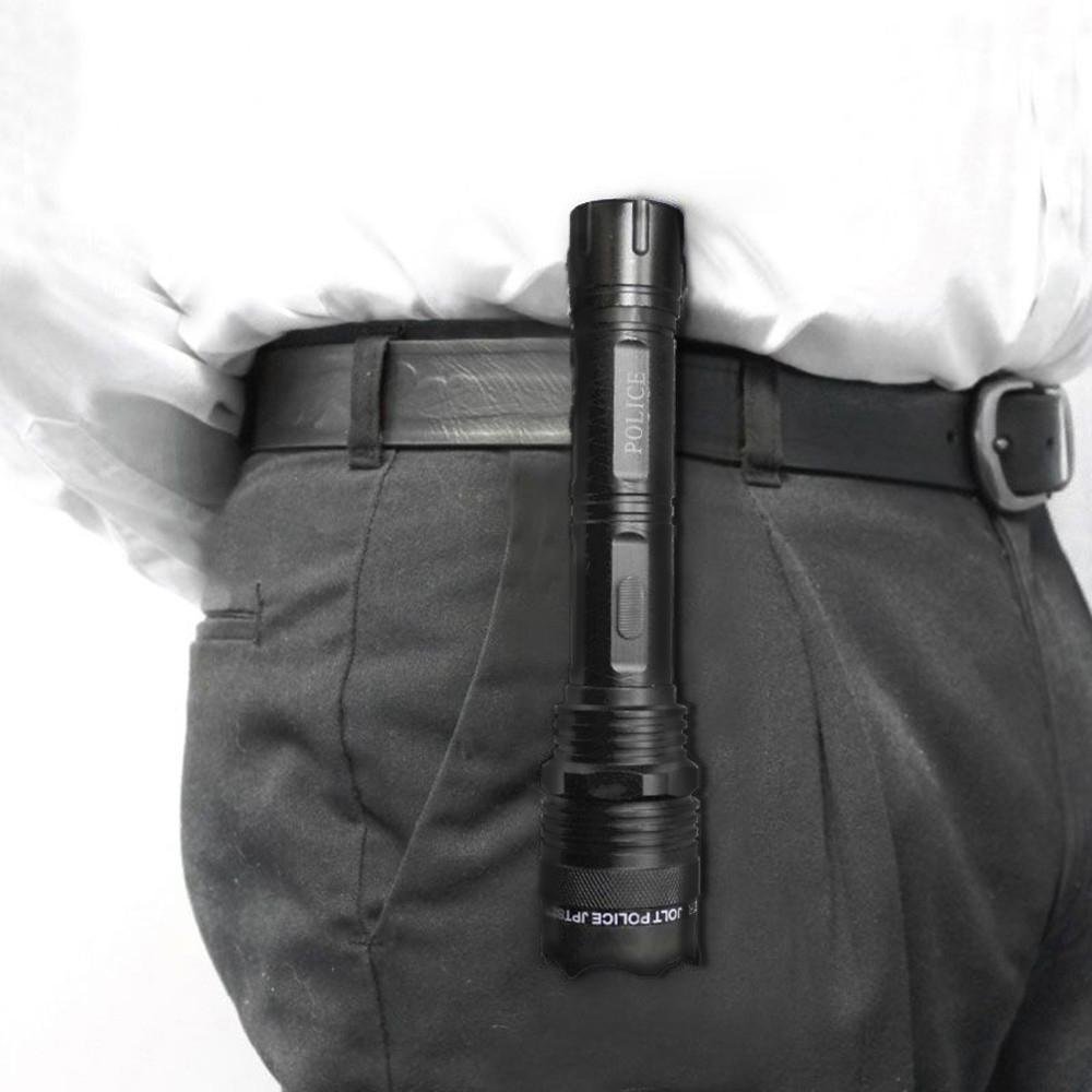 JOLT Rechargeable Police Stun Gun Flashlight 95M