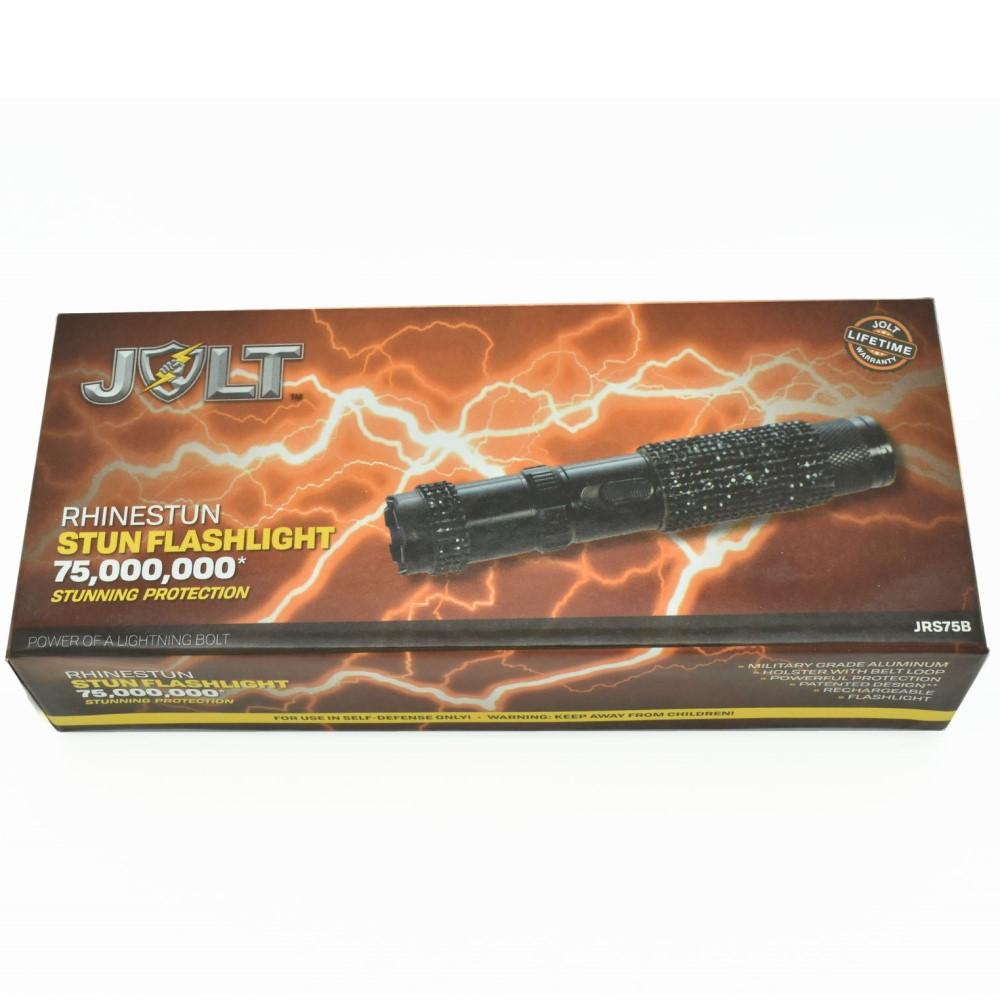 JOLT RhineStun Gun Rechargeable Flashlight 75M
