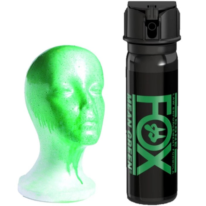 Fox Labs Mean Green Staining Pepper Spray 3 oz. Fog