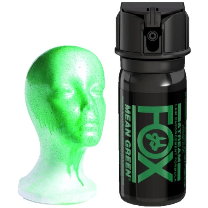 Fox Labs Mean Green Staining Pepper Spray 1.5 oz. Stream