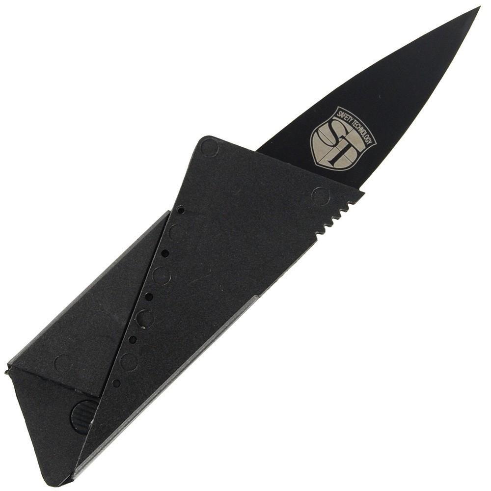 Locking Credit Card Stainless Steel Concealed Folding Pocket Knife 2.75"