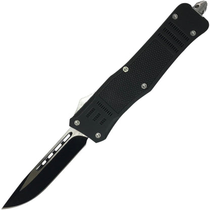 Armed Force Tactical Automatic OTF Pocket Knife w/ Molle Holster 3.25"