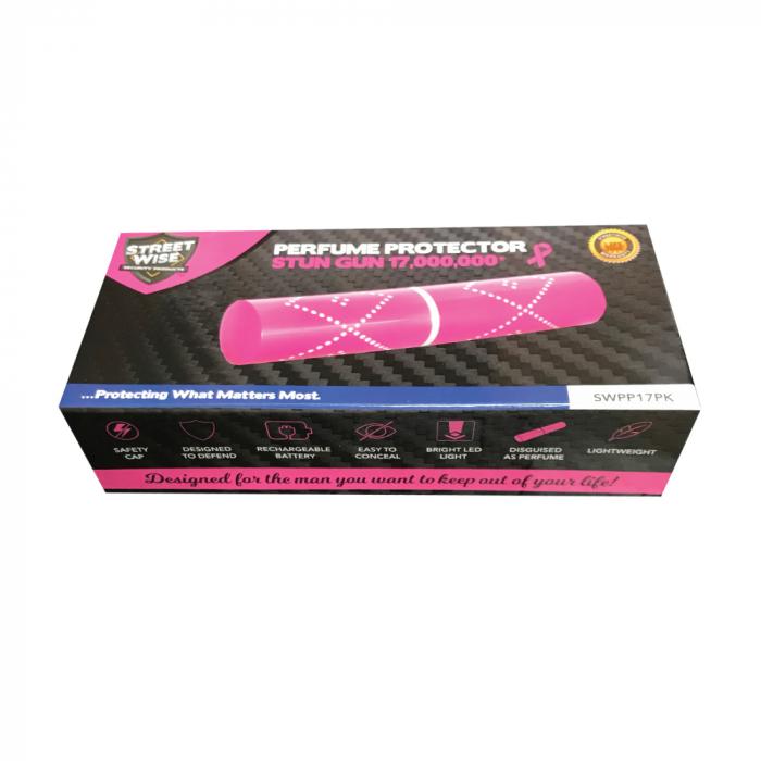Streetwise Perfume Protector Disguised Rechargeable Stun Gun 17M