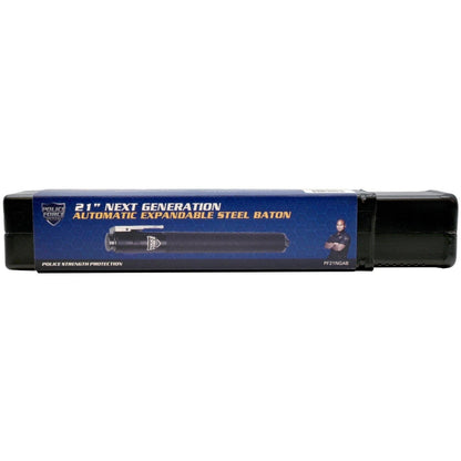 Police Force Tactical Automatic Expandable Steel Baton 21"