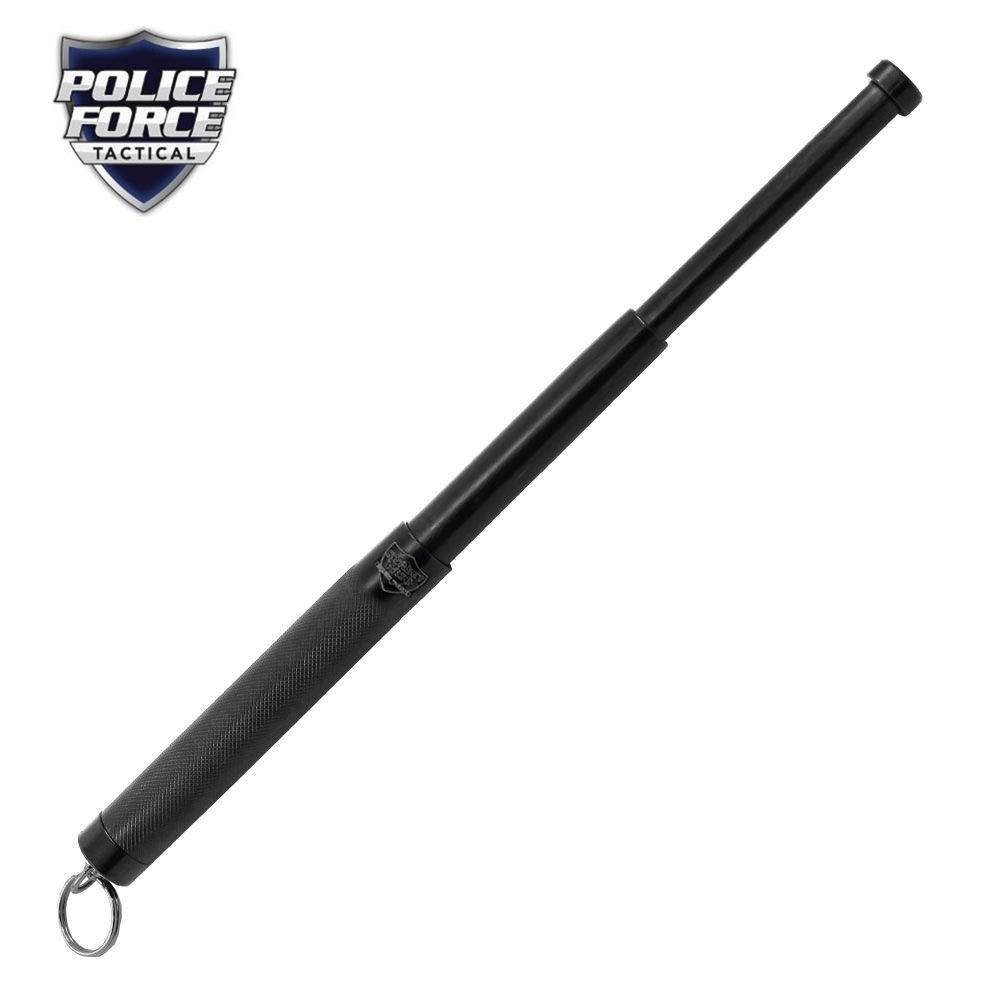 Police Force Tactical Expandable Steel Keychain Baton 12"