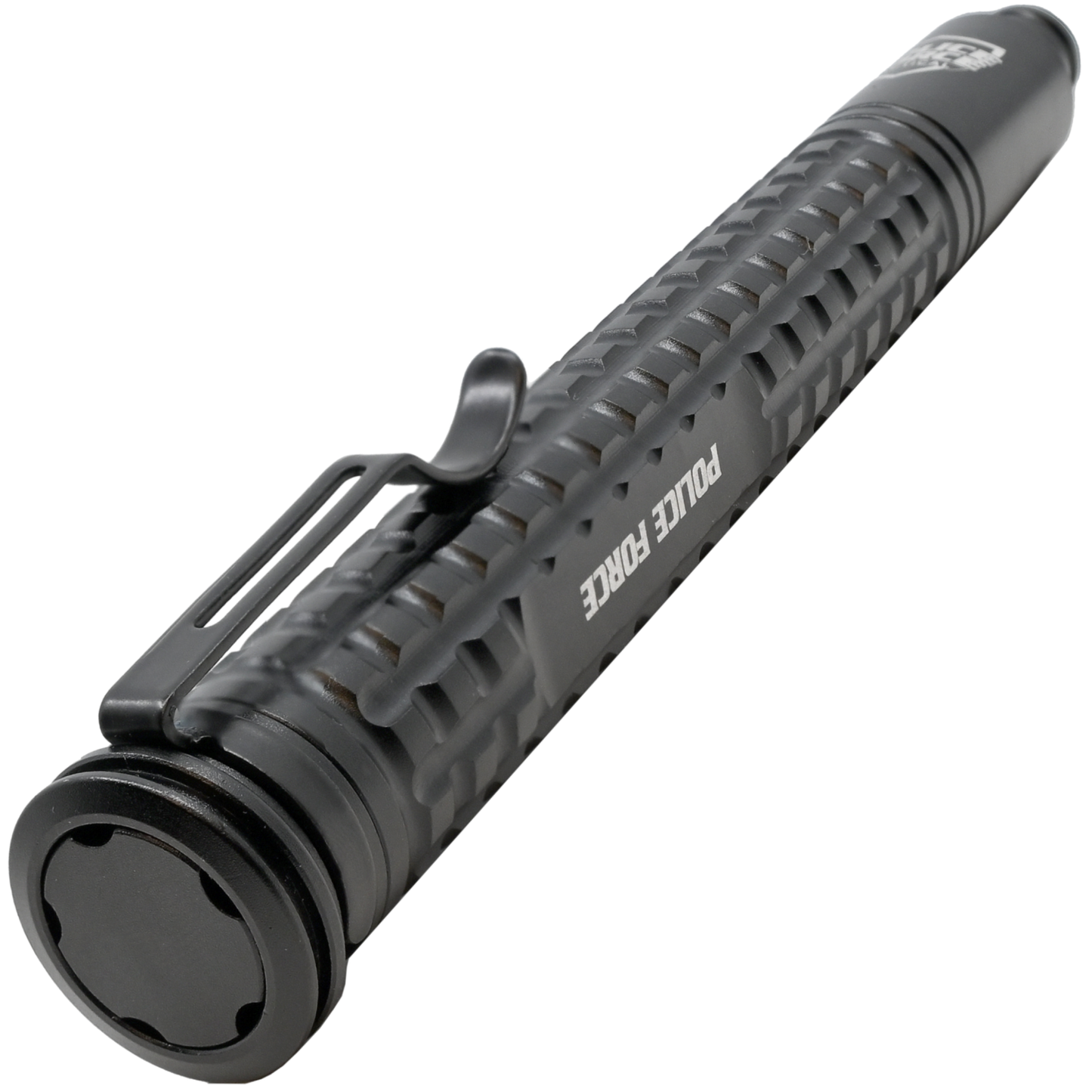 Police Force Tactical Push Button EZ Close Expandable Steel Baton 16"