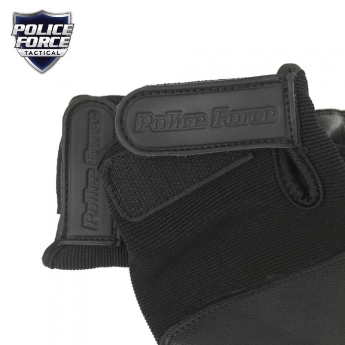Police Force Tactical Steel Shot Leather SAP Gloves L-XXL