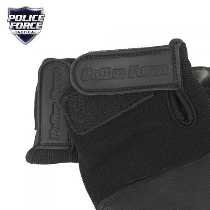 Police Force Tactical Steel Shot Leather SAP Gloves L-XXL